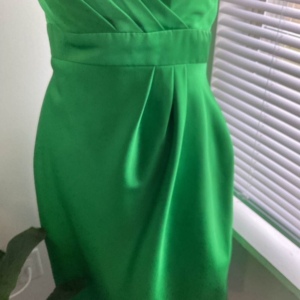ALFRED. ANGELO. Elegant Green Strapless DRESSES SIZE 4 - Picture 6 of 8